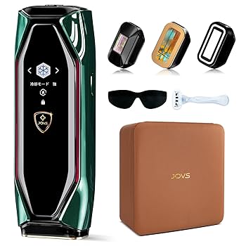 JOVS ジョブズJOC-910 家庭用脱毛器 メンズ 光脱毛器 JOVS 【美品】JOVS JOC-910 グリーン ジョブス 脱毛器 本体